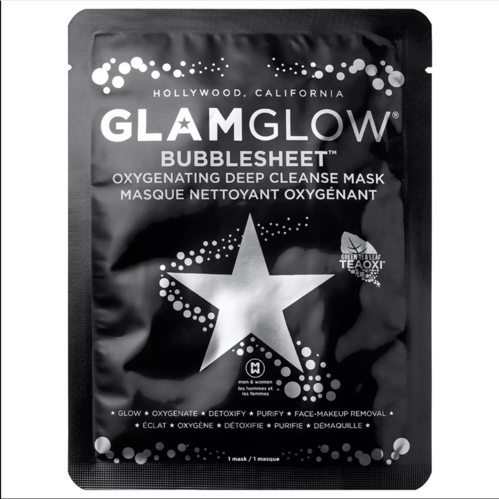 2 GlamGlow Bubble Sheet Oxygenized Face Mask - Picture 4 of 8